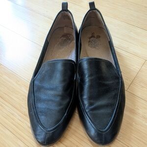 Susina Kellen Black leather Loafers - size 9